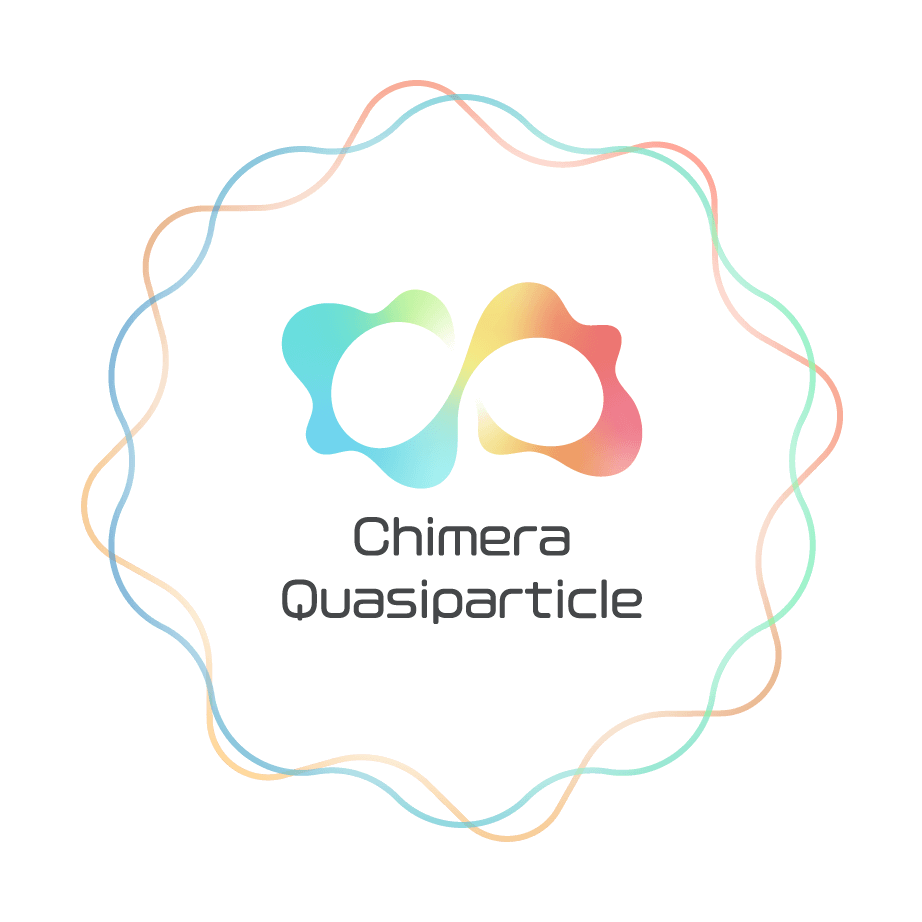 Chimera quasiparticles